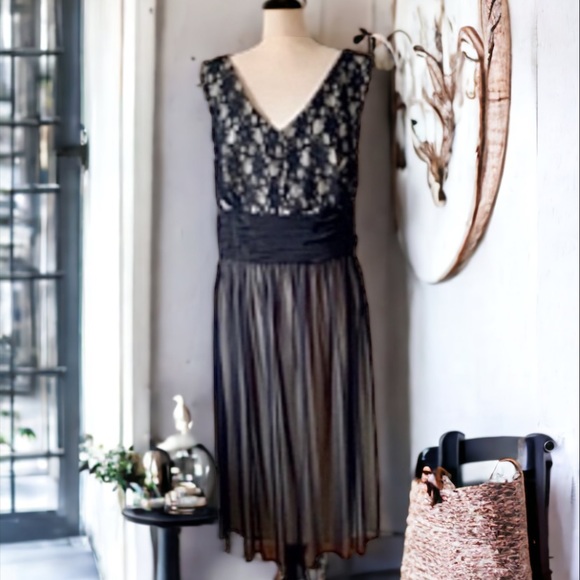 K JORDAN BLACK LACE DRESS SIZE 24W - Picture 11 of 11